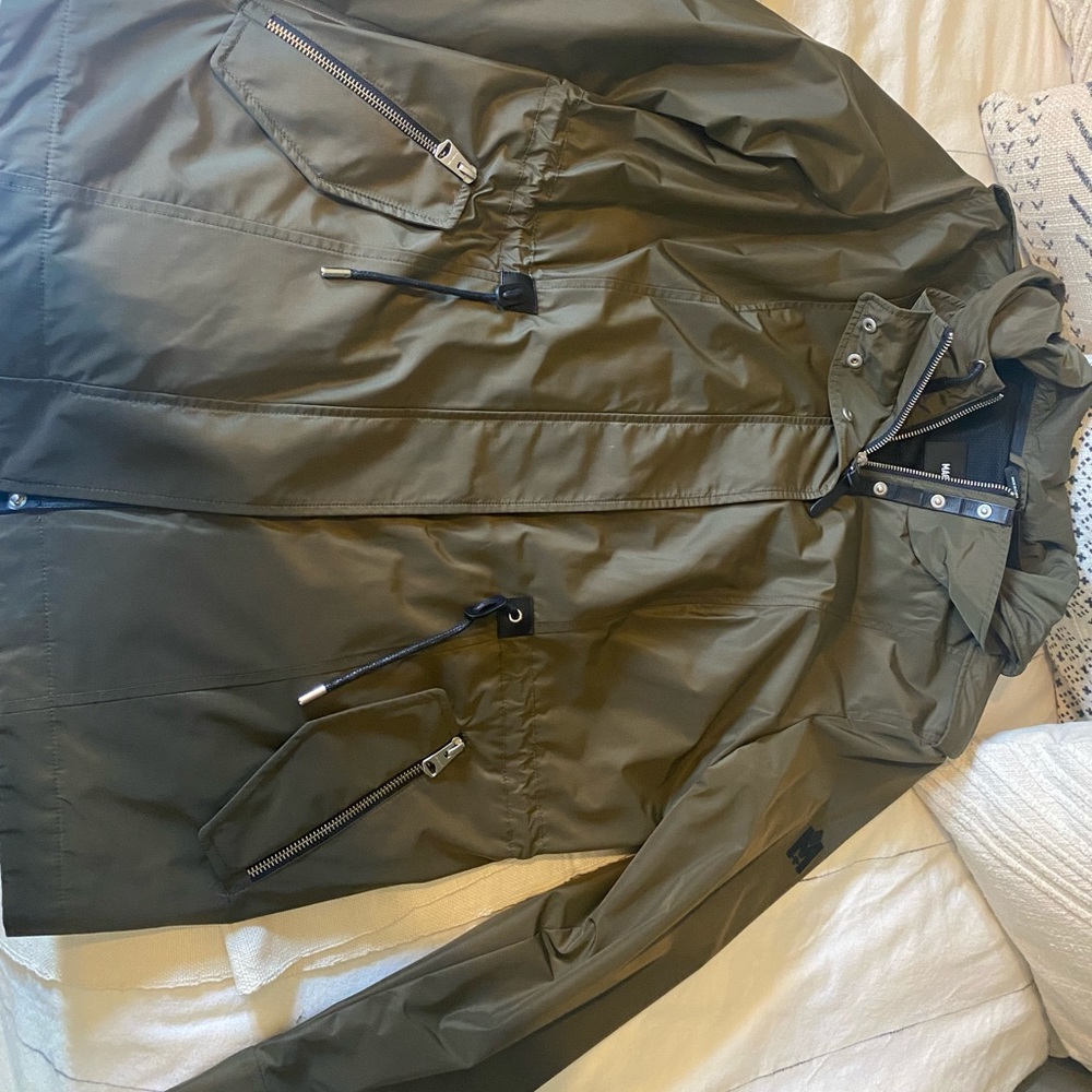 Mackage Green Rain Jacket